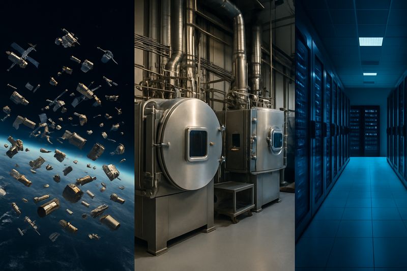 3 Hidden Gems Hiding in Plain Sight: Space Junk, Coating Systems, and AI Cloud Plays Nobody's Talking About