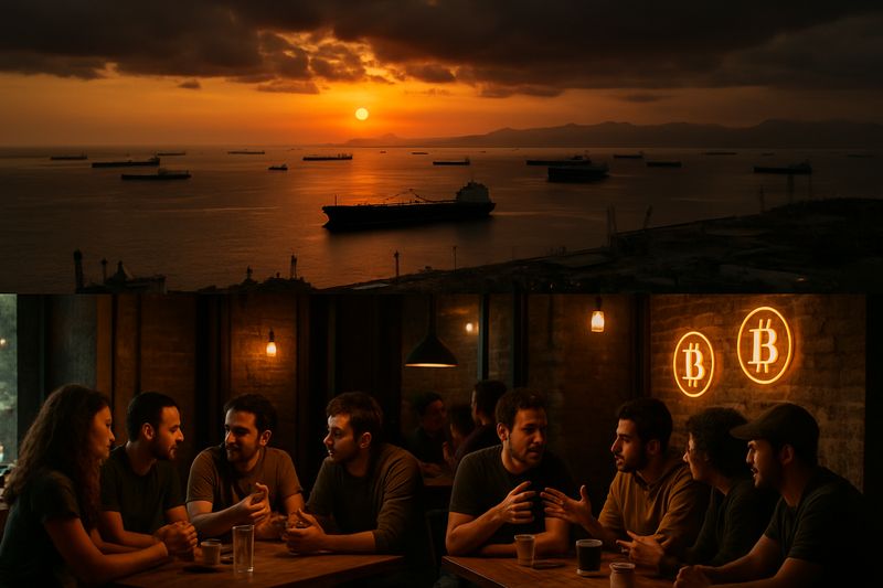 Bitcoin Social Buzz Surges 71% as Hormuz Crisis Fuels Safe Haven Hype thumbnail