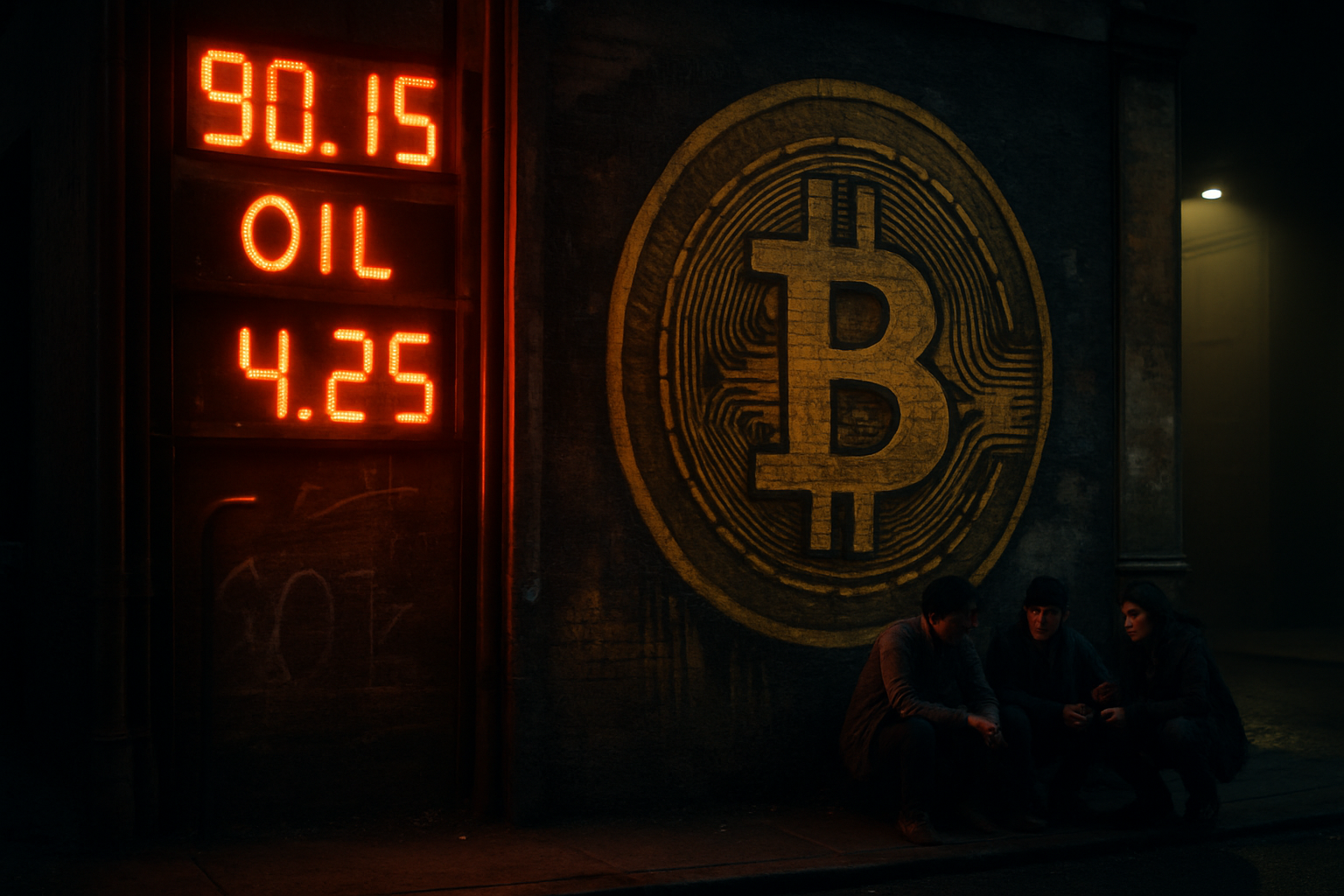 Bitcoin's $60K Floor Is Shaking — And Oil at $120 Is Pulling the Rug thumbnail