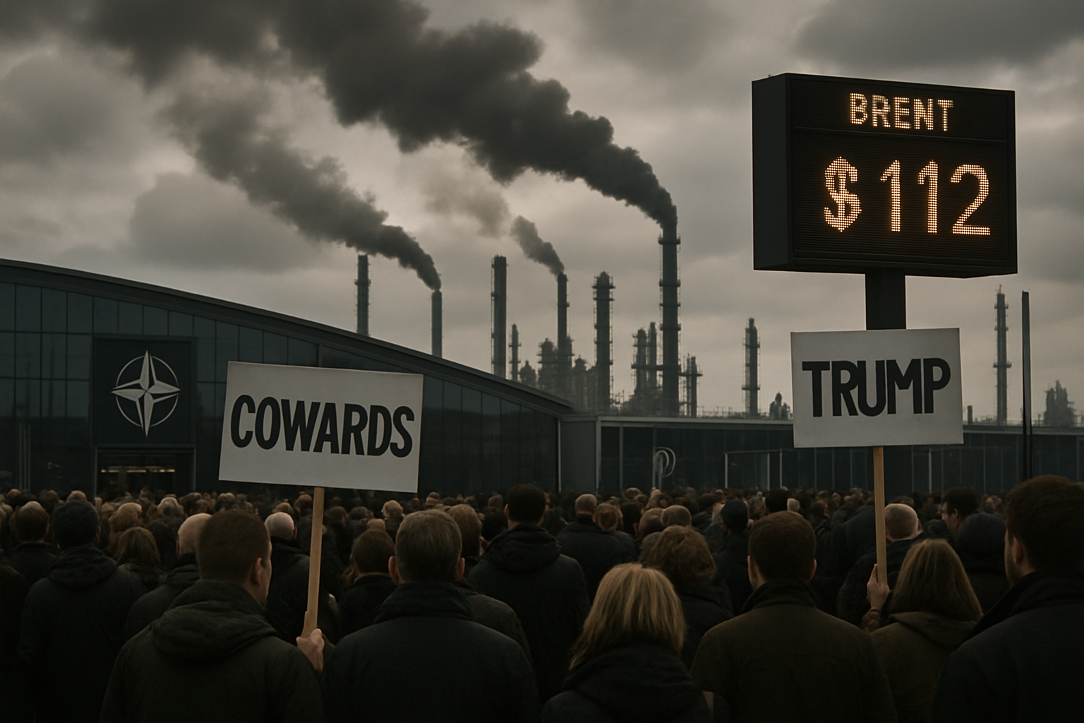 Brent at $112, VIX Above 27, and Trump Just Called NATO 'Cowards' — Welcome to Friday thumbnail