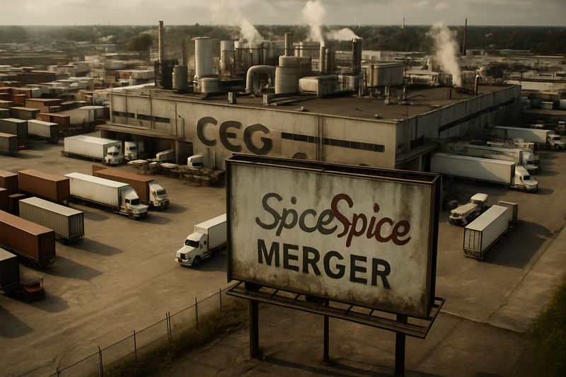 CEG Craters, CEG Gets Crushed, and the Spice Merger Nobody Asked For thumbnail