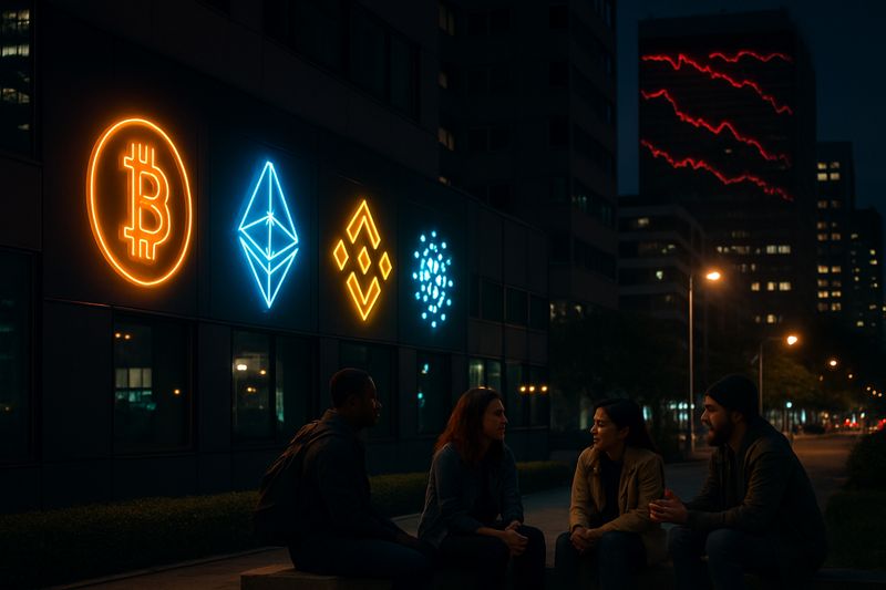 Crypto Is Quietly Vibing While the Rest of the Market Has a Meltdown thumbnail
