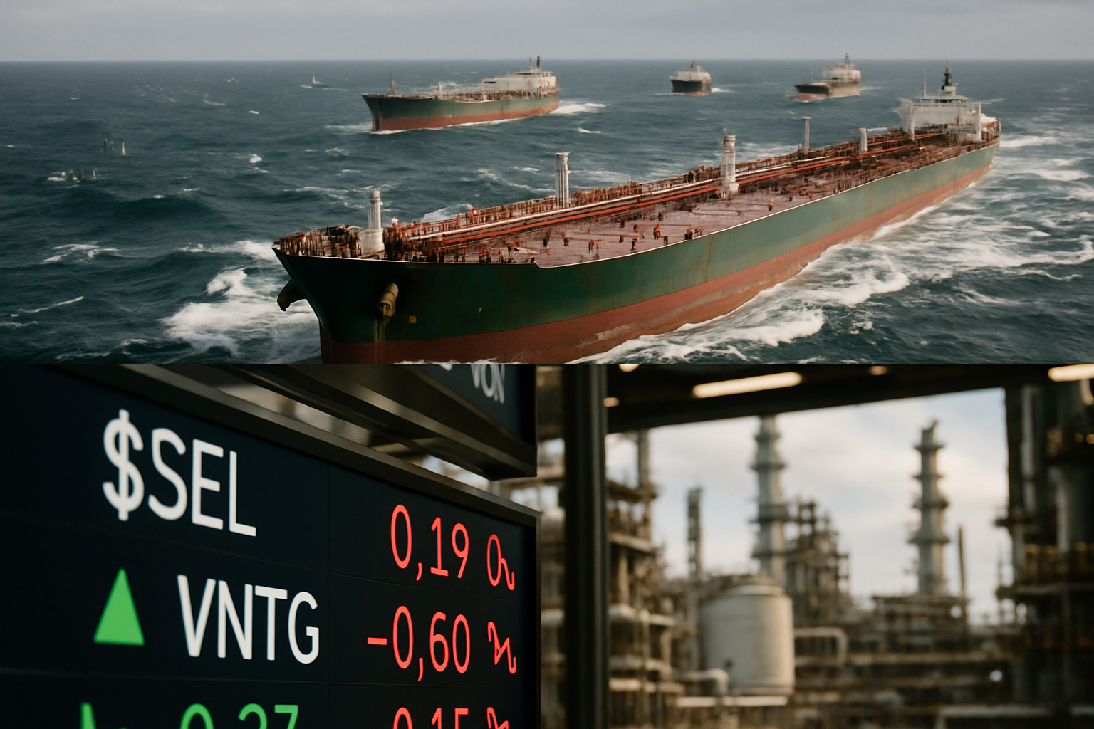 $EL Sinks, $VNTG Surges, and Oil Whipsaws 14% in a Single Session — The Iran Trade Is Running Wall Street thumbnail