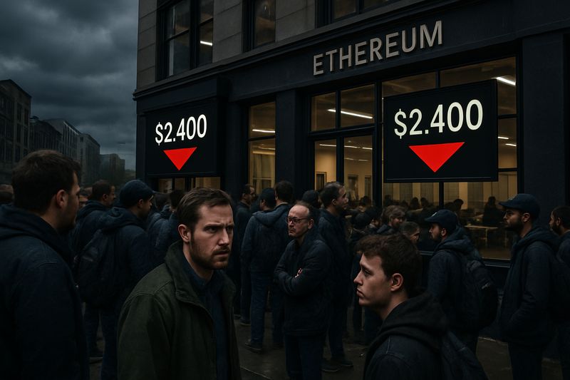 Ethereum Drops Below $2,400 as War Fears Tank Risk Assets thumbnail