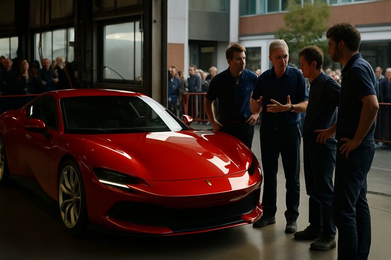 Ferrari Goes Electric and the Internet Is Having a Funeral: $RACE EV Reveal Tanks the Stock thumbnail