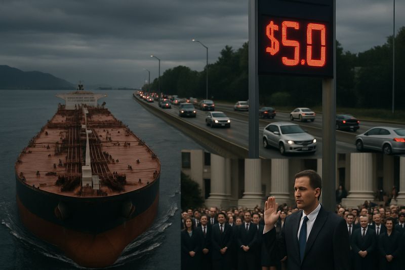 Gas at $5, Hormuz Still Shut, Warsh Just Got Sworn In — Welcome to the Wildest Week in Markets thumbnail