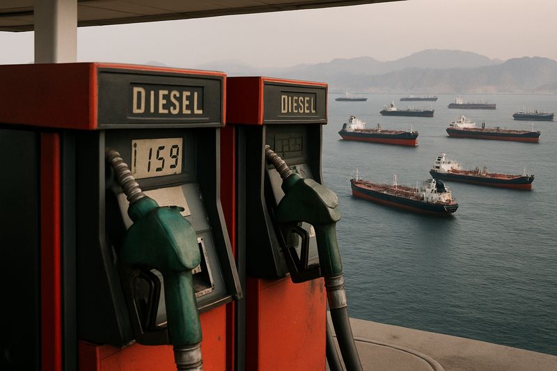 Hormuz Crisis: Oil at $82, Diesel at Record Highs, and No Exit in Sight thumbnail