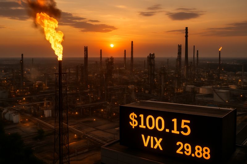 Oil Tops $100, VIX Climbs, and the Week's Biggest Sentiment Shifts thumbnail