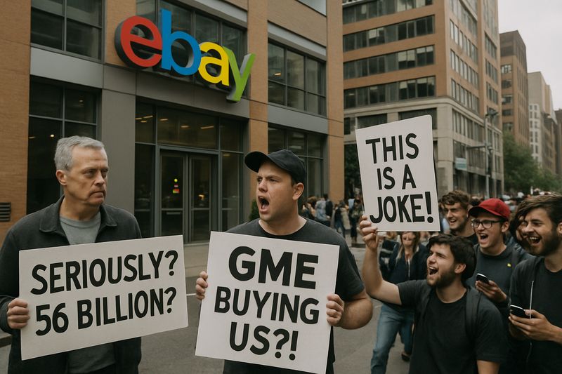 Reddit Roasts $GME’s $56B eBay Power Move—DD Detects Delusion or Genius? thumbnail