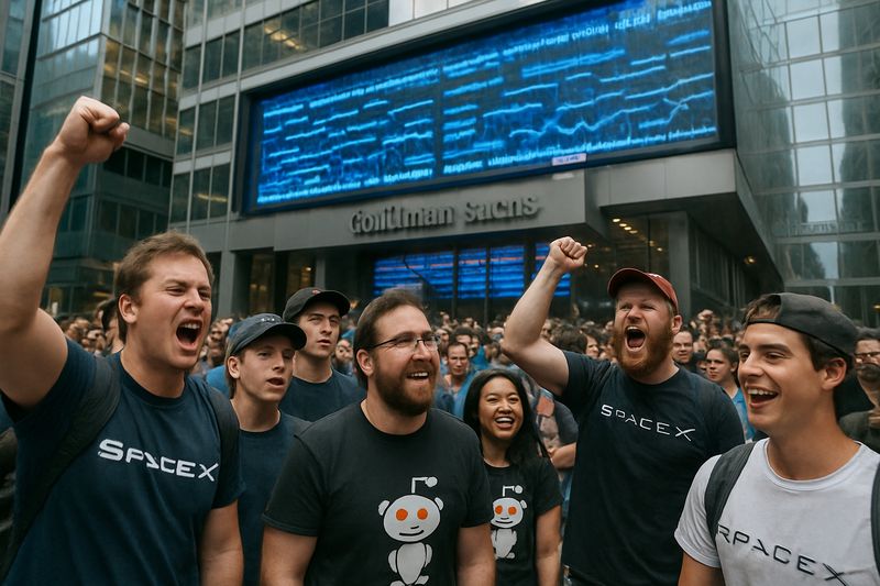 Reddit's Apes Are Piling Into SpaceX IPO Chatter — And Goldman Just Stole the Crown From Morgan Stanley thumbnail