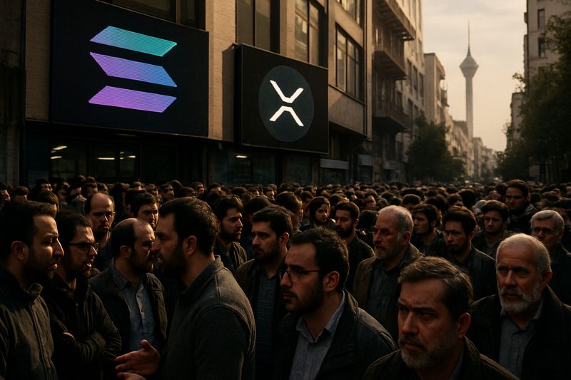 Solana and XRP Buzz Spikes on X as Iran War Rattles Bitcoin thumbnail