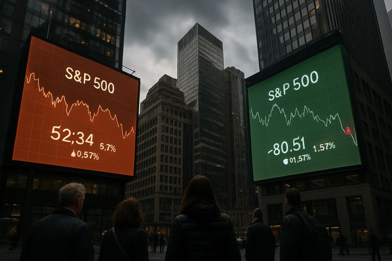 S&P 500 Swings 5% in a Week: War, Rates, and a VIX That Can't Make Up Its Mind thumbnail