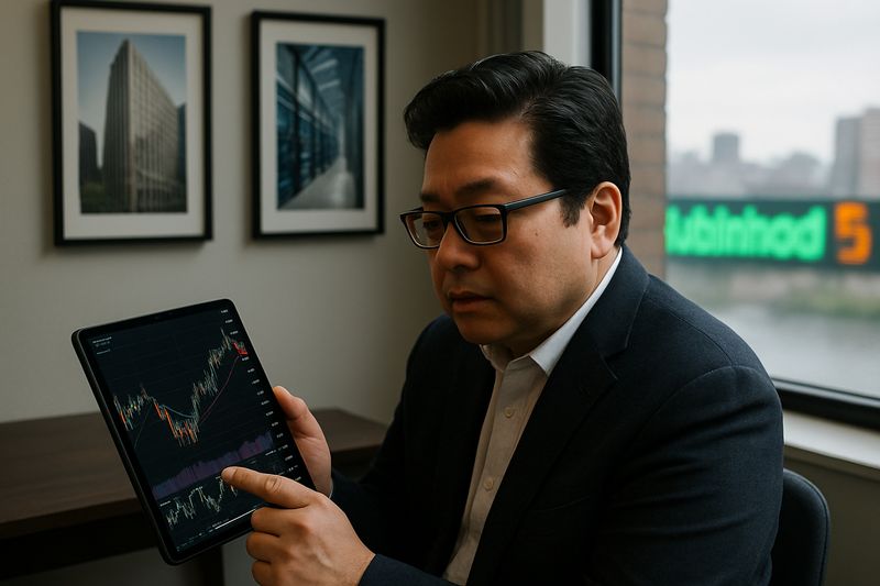 Tom Lee Picks JPM and ANET, Dumps HOOD for 2026 thumbnail