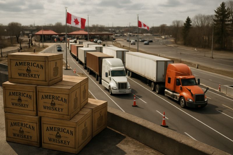 US-Canada Trade War: American Whiskey Exports Collapse 70% thumbnail