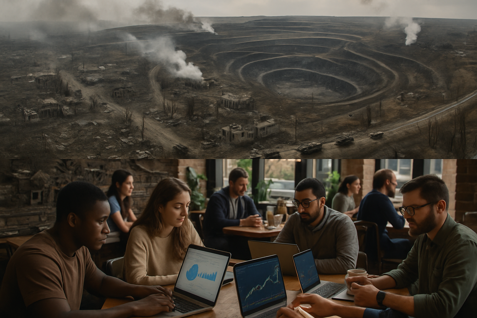 War, Mines, and 182 Million Barrels: Why Crypto Is the Only 'Safe Haven' Nobody's Fighting Over thumbnail