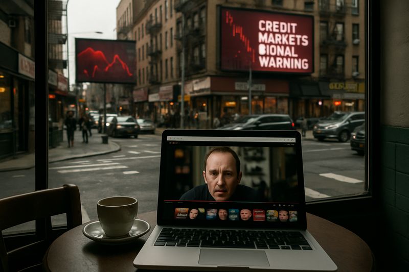 YouTube's Finance Creators Are Screaming Bear Market — And the Credit Markets Are Agreeing thumbnail